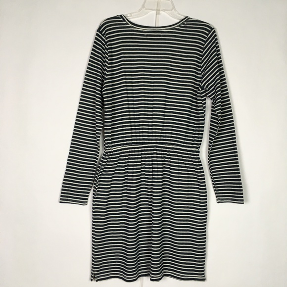 Abercrombie & Fitch Navy Striped Knit Dress - Picture 2 of 6